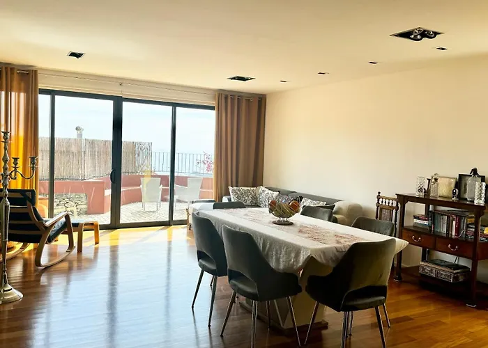 펜션 Casa Dos Arrifes - With Ocean View And Private Garden