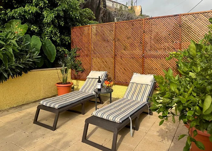 펜션 Casa Dos Arrifes - With Ocean View And Private Garden *