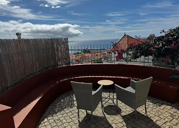 Semesterbostad Casa Dos Arrifes - With Ocean View And Private Garden *